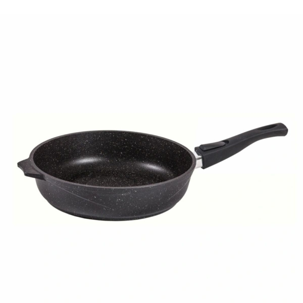 Сковорода алюминий, 26 см, антиприг, Мечта, Гранит black, 026802, съем руч