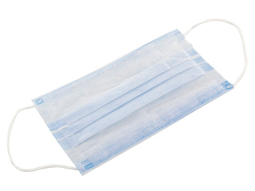 Маска медицинская, 3-слойная, на резинке, 50 штук