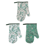 PROVANCE Мосс Прихватка-варежка 17х27 см цветы, 100% полиэстер, 3 дизайна