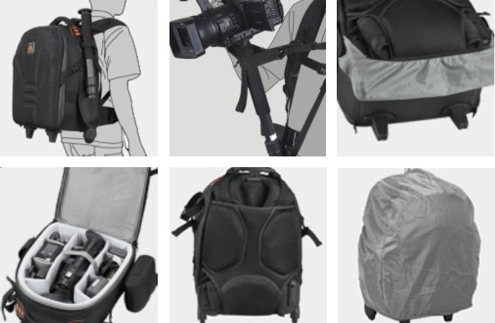 E-IMAGE EB0904 Oscar B20 Рюкзак для фото-видео оборудования на колесах