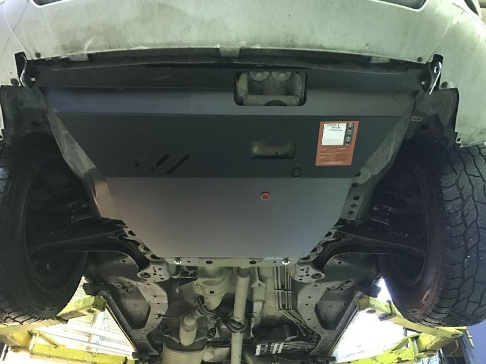 Защита картера двигателя, КПП (2 мм, сталь) для Ford Escape 2007-2012 (сборка г. Чунли, Тайвань) (V = 2.3) Sheriff.08.1533