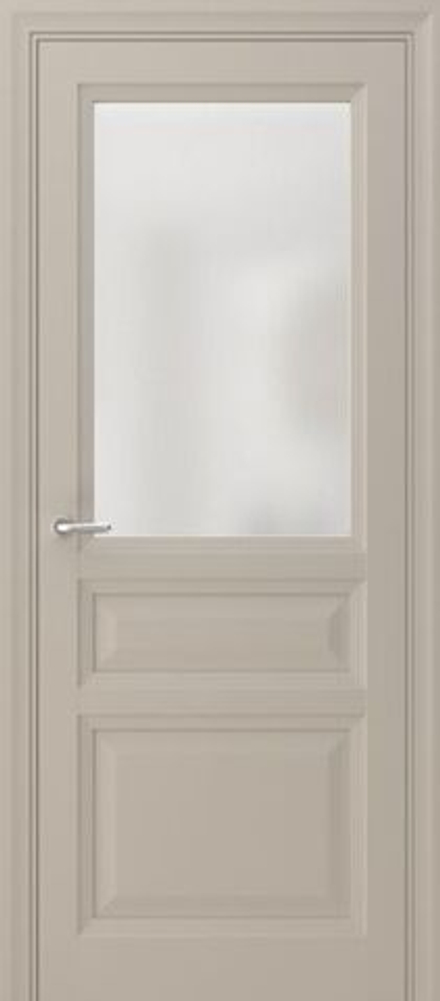 Межкомнатная дверь Фрамир Arta 3 PO Сатинат Мускат софт
