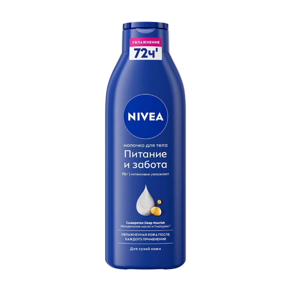 Молочко Nivea для тела Питание и Забота 250 мл