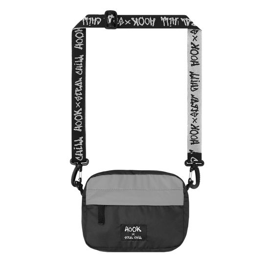 Сумка HOOK Шолдербег Бастард H&S чёрный