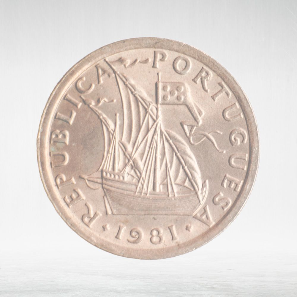 Portugal, 2.50 Escudos, 1981, XF