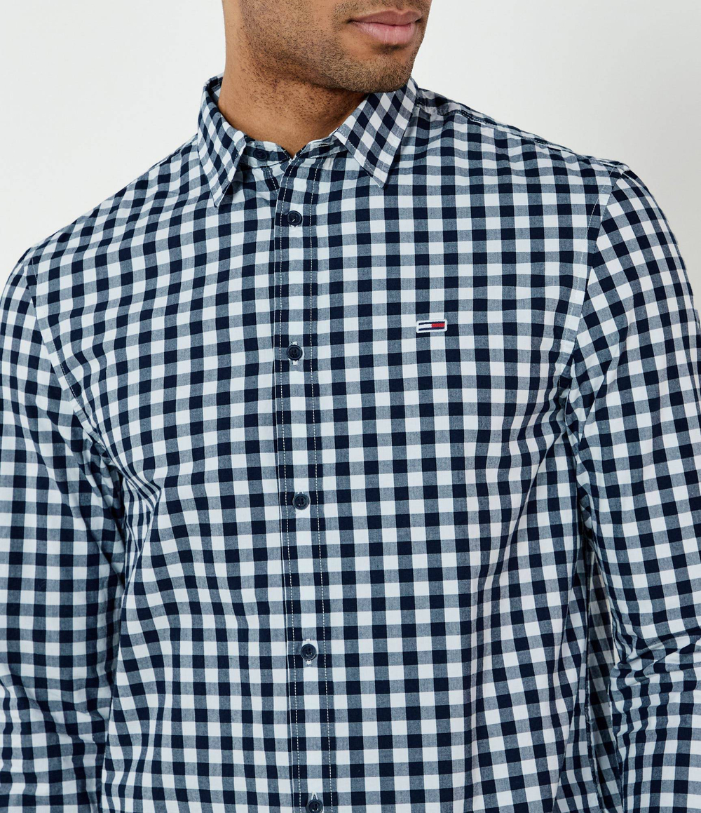 Рубашка Tommy Jeans - темно-синий(DM0DM19655)