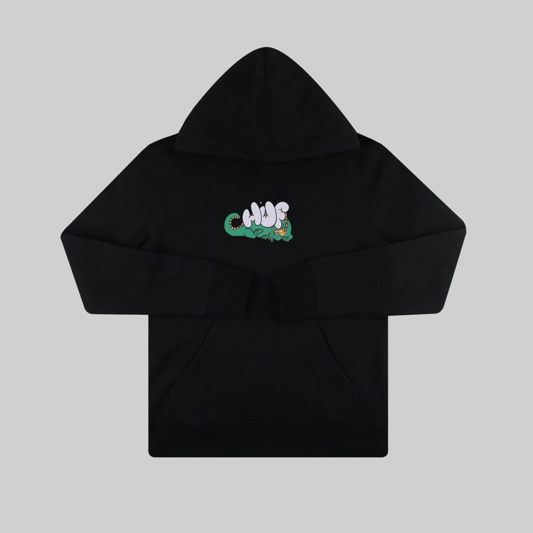 Толстовка мужская HUF Magic Dragon Hoodie артикул:PF00462-BLACK - купить в магазине Дайс