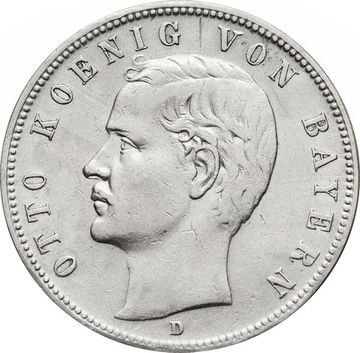 5 марок 1900 Германская империя D, Бавария