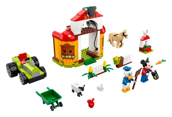Lego konstruktor Disney Mickey Mouse & Donald Duck's Farm