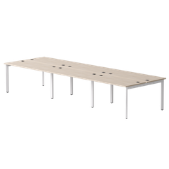 Бенч-система на 6 мест Everprof EVO на металлокаркасе 4740х670(1370)x755 опоры 45гр