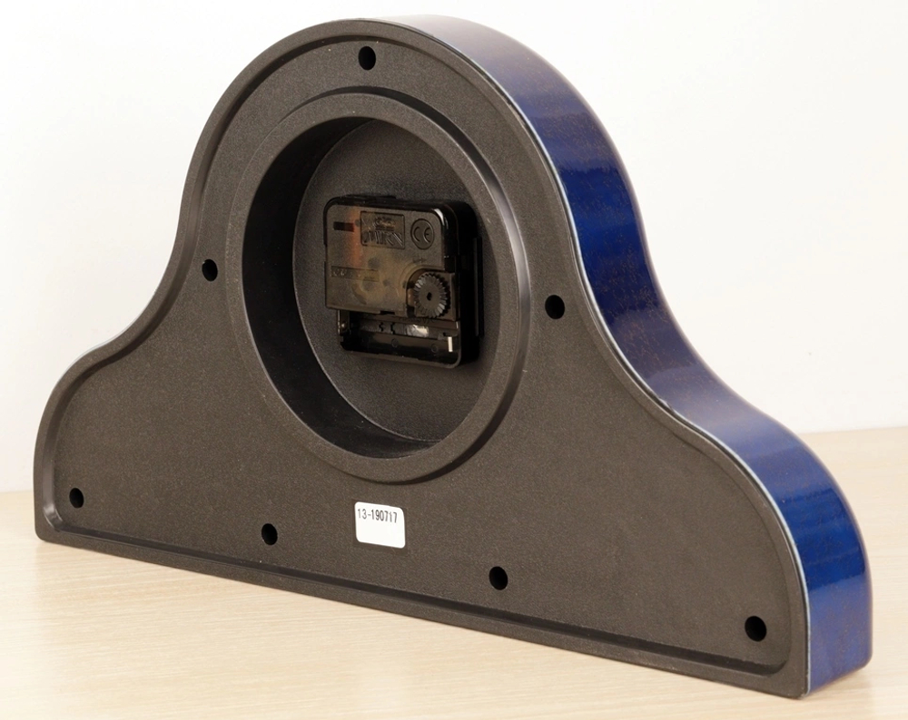 Настольные часы MIRRON, интерьер, синий, механизм, плавный ход