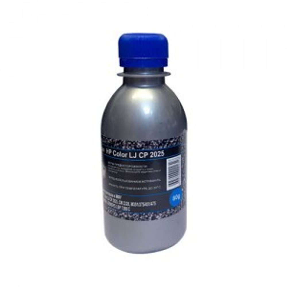 Тонер для HP Color LJ CP 2025/CM 2320 (80гр, голубой, ,Polyester, TMC040, IMEX) Silver ATM