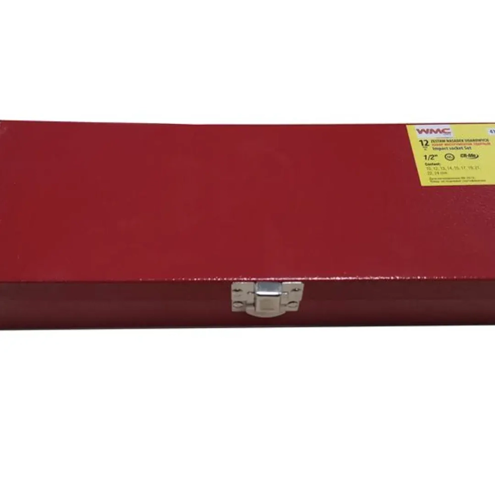 Набор инструментов ударных 12пр. 1/2''(12гр.)(10-24мм) WMC TOOLS WMC-4122-9