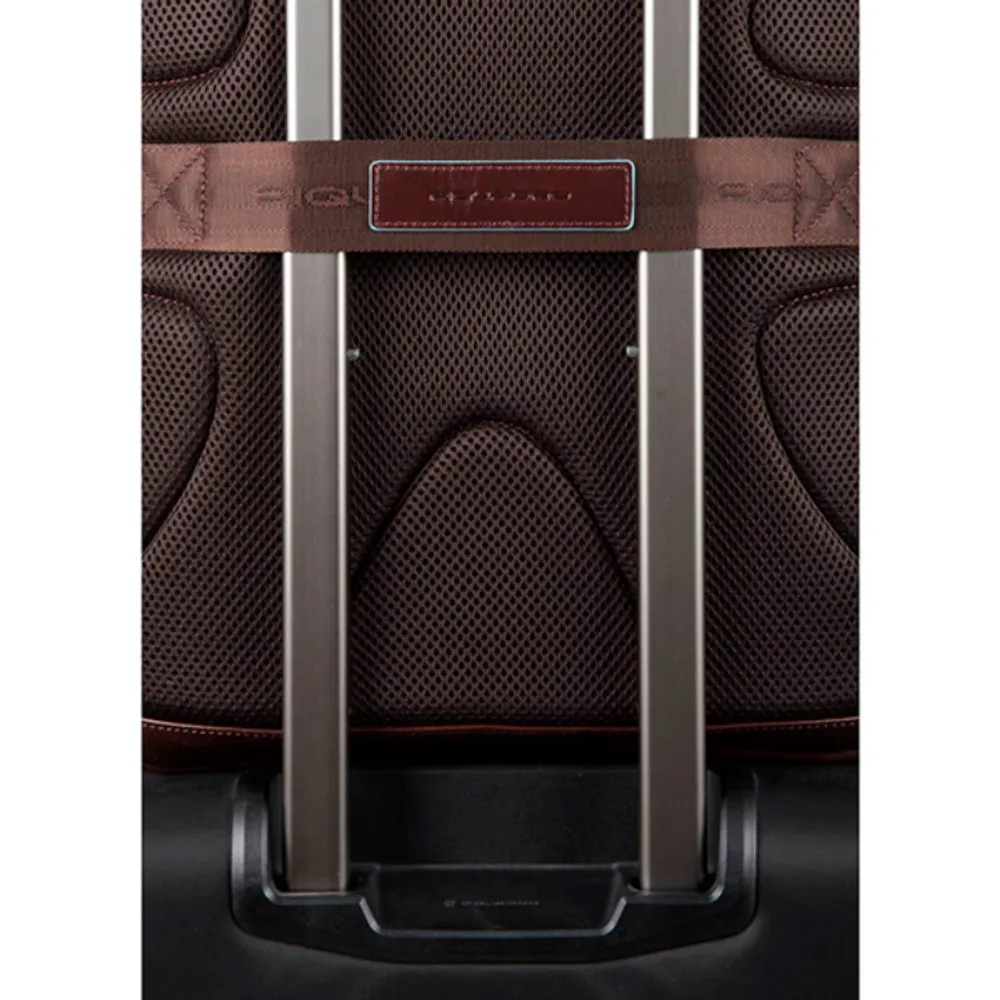 Рюкзак Piquadro Blue Square коричневый из натуральной кожи (CA4762B2/MO) 5