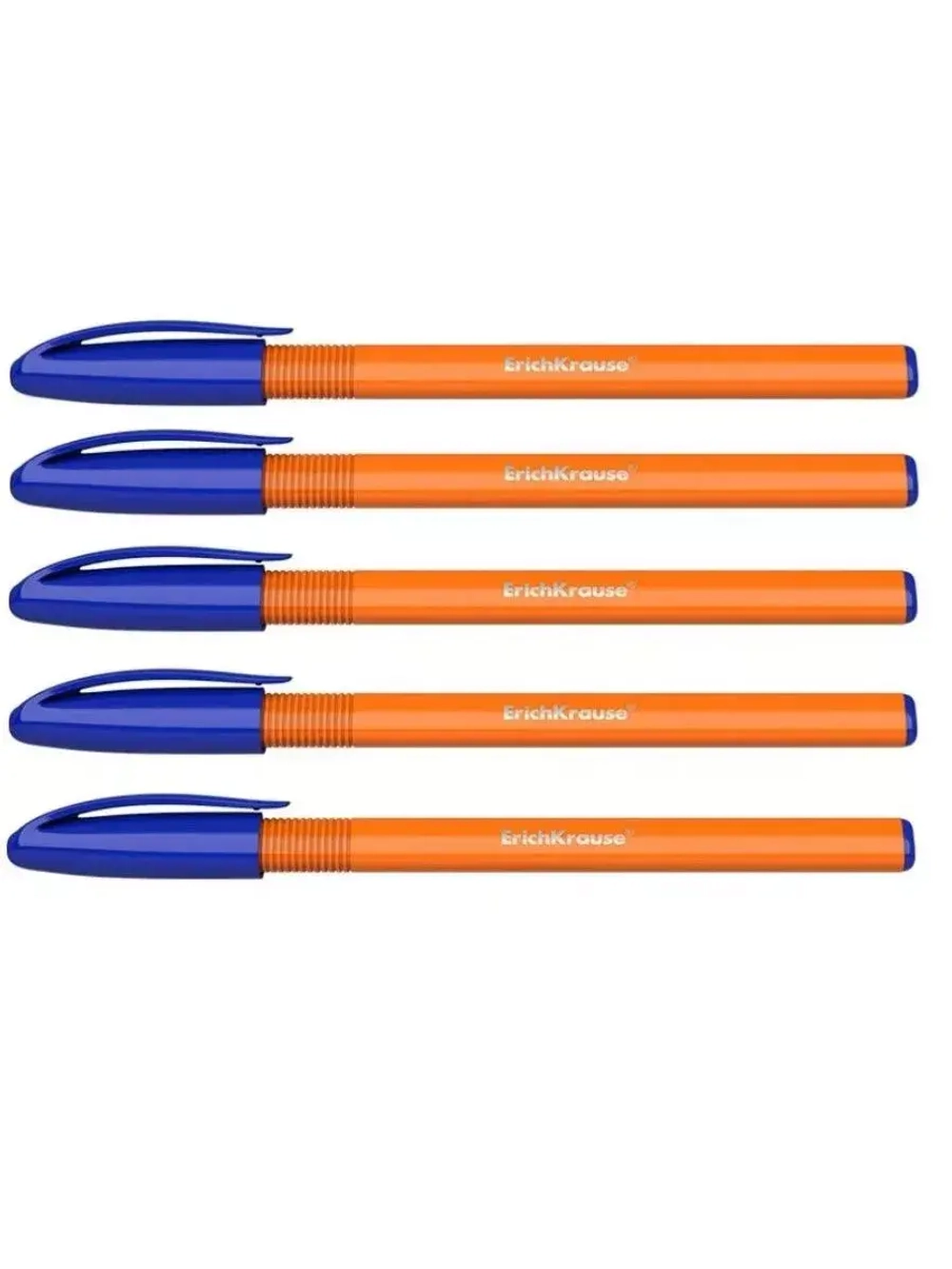Ручка шариковая U-108 Orange Stick, синяя, 5 шт.