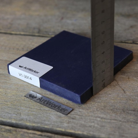 Смальта синего цвета, 200 гр, в кирпичиках V1-3014