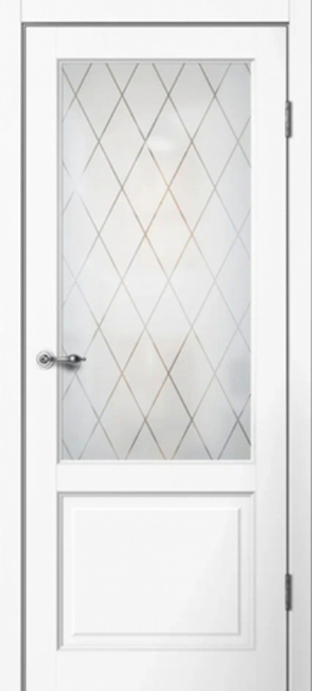Дверь межкомнатная Classic 2 ПО (белый)