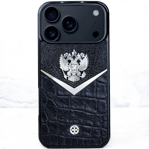 Герб РФ Stingray Daw CROC Leather