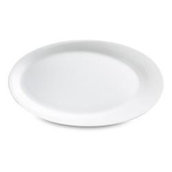 Блюдо овальное 23см Narumi Воздушный белый