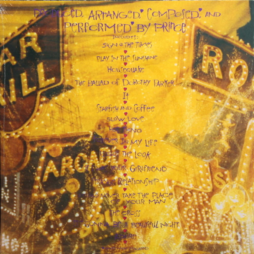 Prince / Sign 'O' The Times (Limited Edition)(Coloured Vinyl)(2LP)