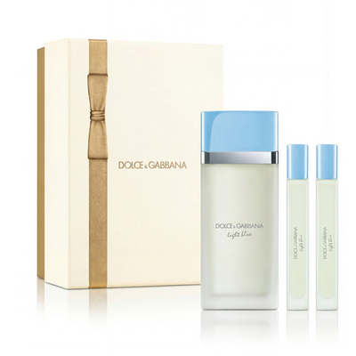 Dolce & Gabbana Light Blue EDT 100 ml + 2 x EDT MINl (woman) 1 pcs