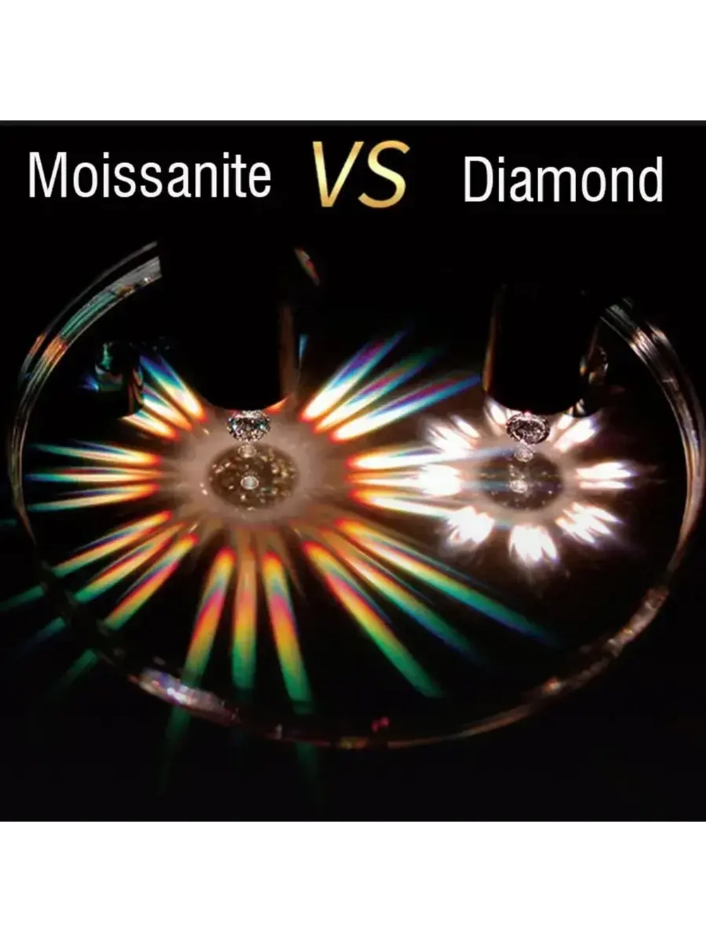 Муассанит 1 карат (6.5мм)