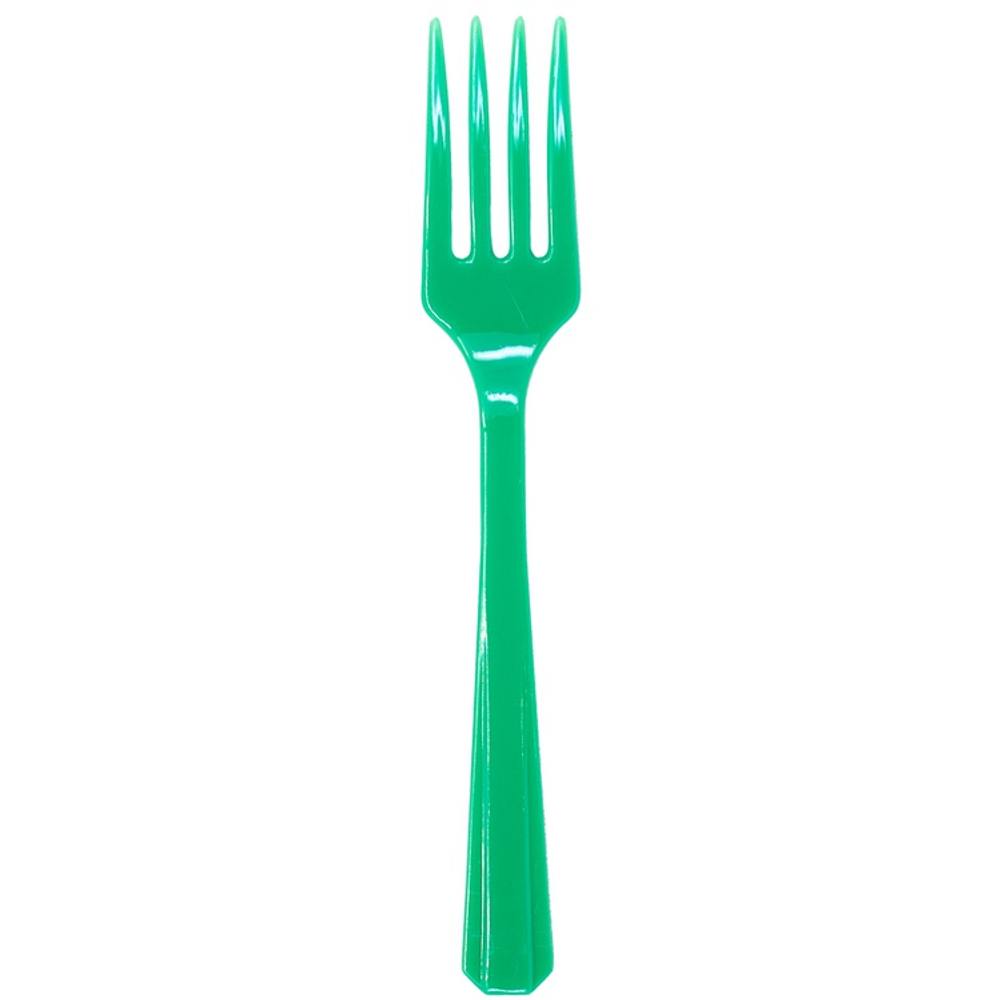 Столовые приборы в зеленом цвете, 24 шт