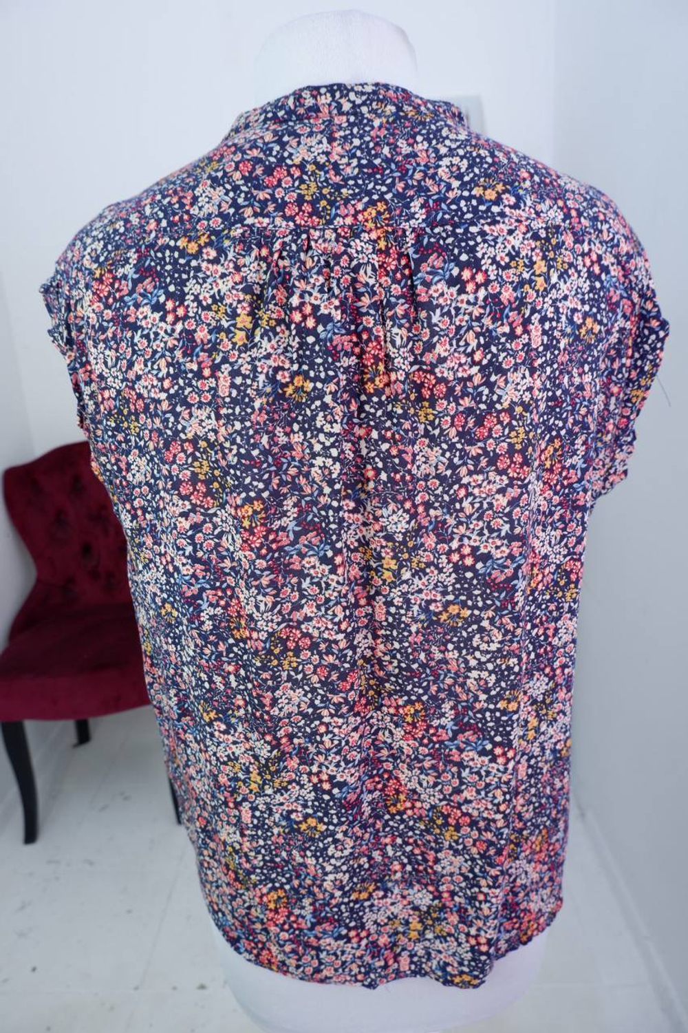 Блузка S. Oliver цветочная, маркировка 34 eur, на 42/44 размер