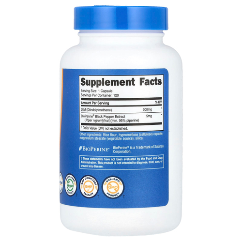 Nutricost, DIM, 300 мг, 120 капсул