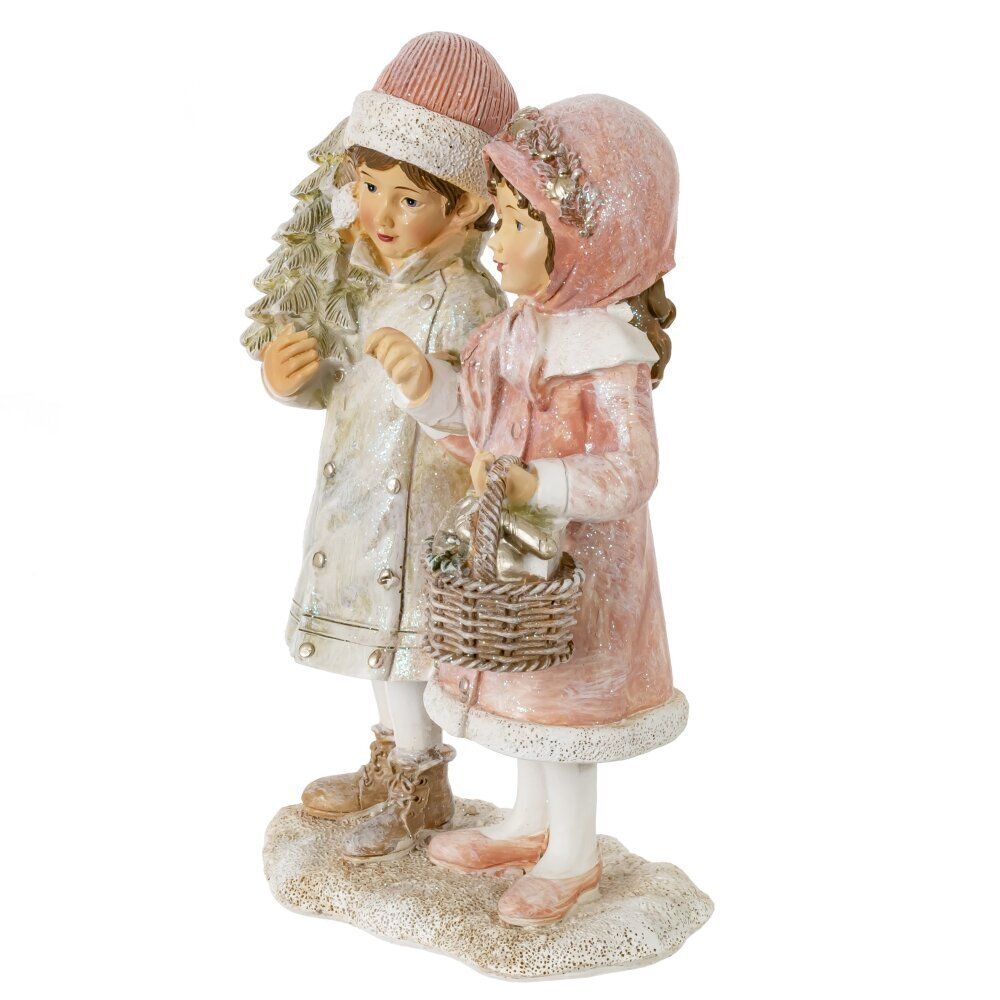 GAEM Фигурка декоративная "Дети", L12,5 W8 H19,5 см