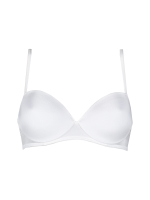 Бюстгальтер-балконет с формованной чашкой из микрофибры (Размер: 2B) (Цвет: карамель (темно-бежевый))