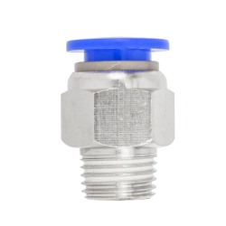 Фитинг для пластиковых трубок 10мм с наружной резьбой 1/4'' RockForce##Rock FORCE RF-SPC10-02