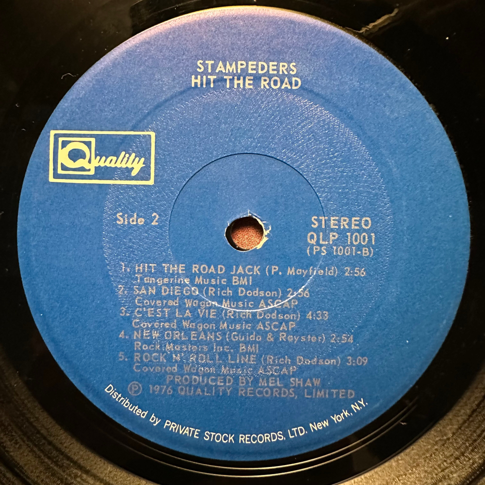 The Stampeders - Hit The Road (США 1976г.)