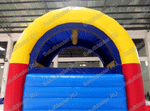 Коммерческий надувной батут "Синее море" с крышей