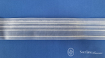 Шторная лента Bandex WALZER 1:1.7 P1, групповые складки, цвет прозрачный (ширина 70 mm)