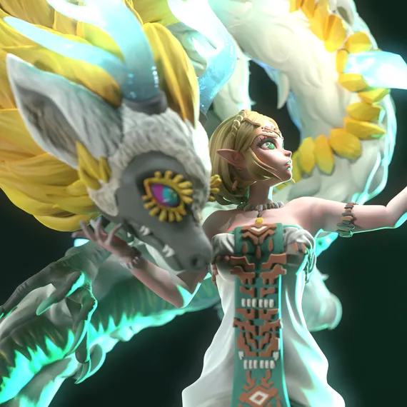 Princess Zelda Dragon - The Legend of Zelda