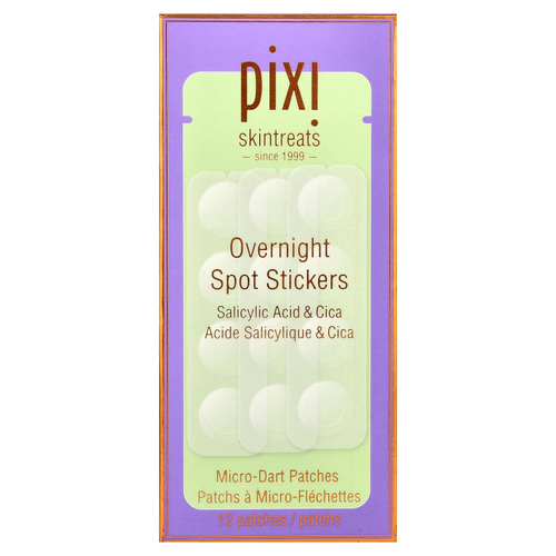Pixi Beauty, ночные стикеры для точечного применения, 12 патчей