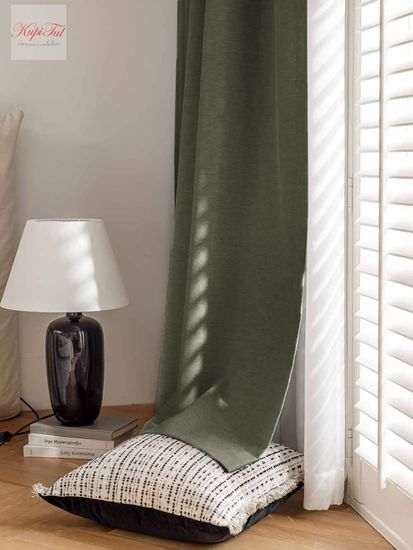 XL-Nemon Blackout 100% (серый) Шторы полный блэкаут под лён