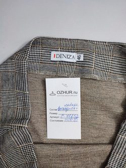 Юбка Deniza в клетку 46 размер, новая