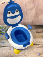 PITUSO Детский горшок Пингвиненок Blue/Голубой 36*34.5*48.5 см
