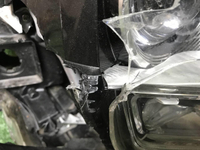 Битая Фара правая Land Cruiser 200 15-21 LED Black
