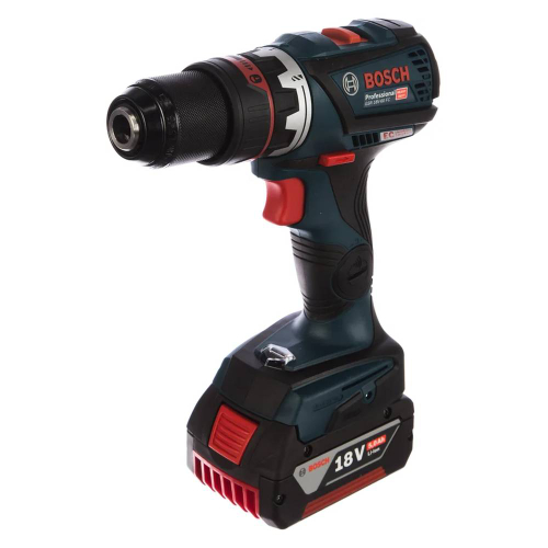 Аккумуляторная дрель-шуруповерт Bosch GSR 18V-60 FC + набор патронов