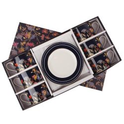 Набор чайный 12пр. "Grace" (6 персон) v=220мл (фарфор) (подарочная упаковка)