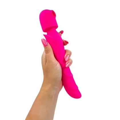 Вакуумный вибратор Wand 4в1 JOYHYPER, 10 режимов