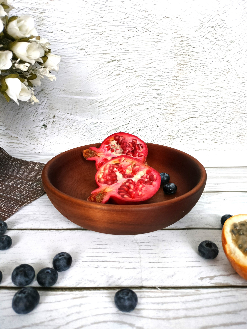 Деревянная тарелка Art of Siberia из массива сибирского кедра T229