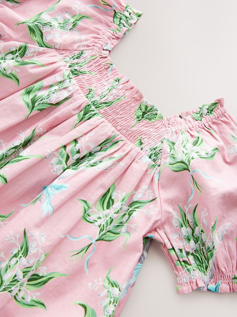 Платье для девочки Next E76-356, Розовый