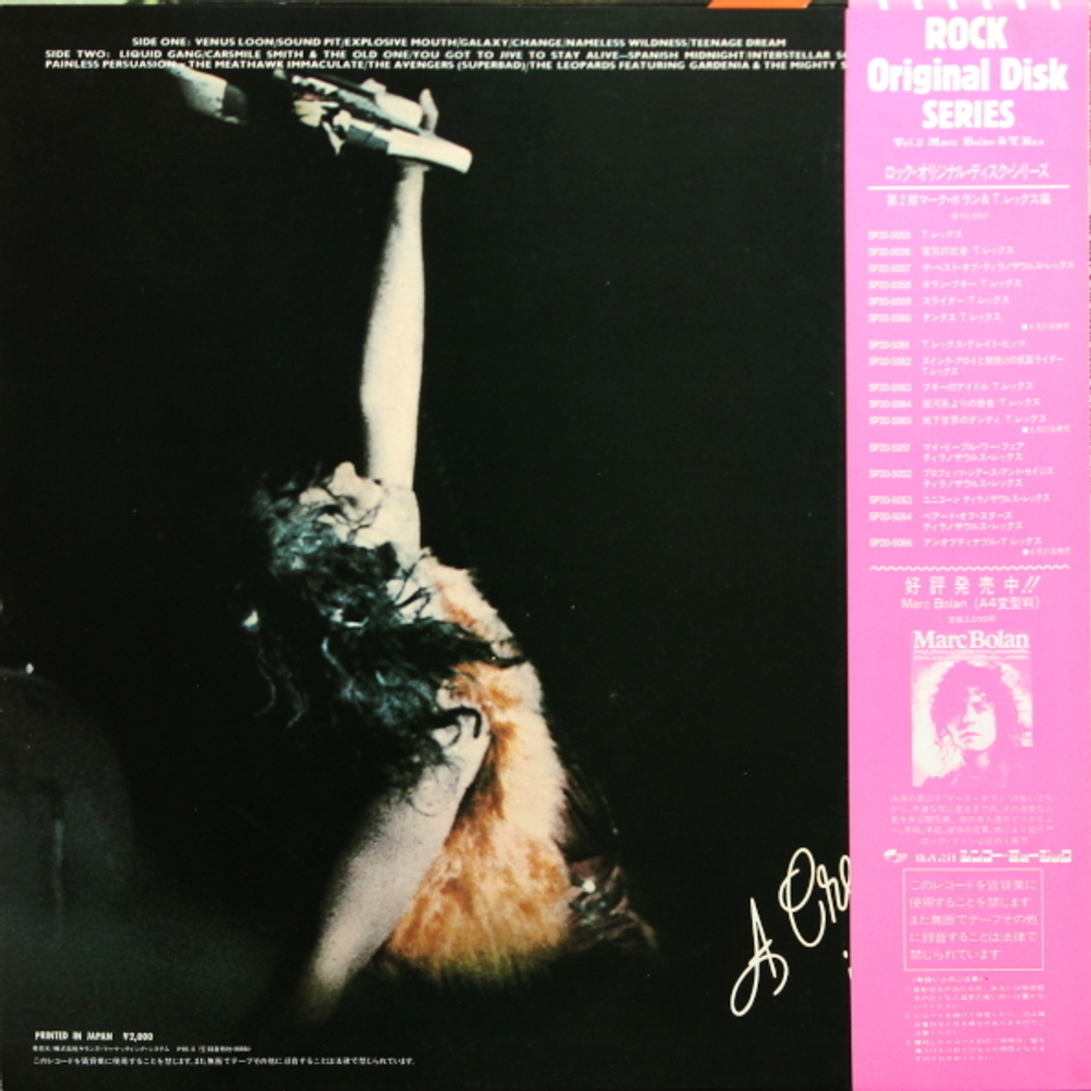 Marc Bolan & T. Rex / Zinc Alloy And The Hidden Riders Of Tomorrow (LP)