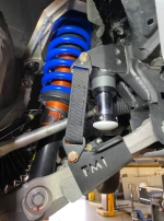 Ограничительные ремни и буферные упоры для передней подвески Bronco Raptor 2022+ Бронко Раптор