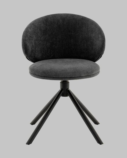 Стул Труфальд велюр темно-серый