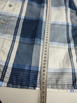 Рубашка Strong в синюю клетку 52 размер